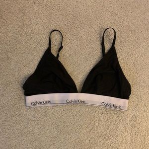 Calvin Klein Modern Cotton Triangle Bralette